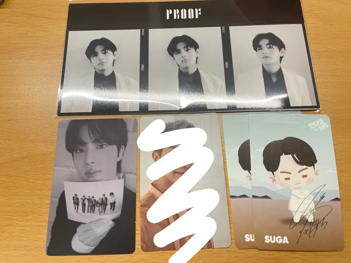 방탄 프루프 proof 석진 윤기 태형 특전 스탠다드 컴팩트 양도 포카